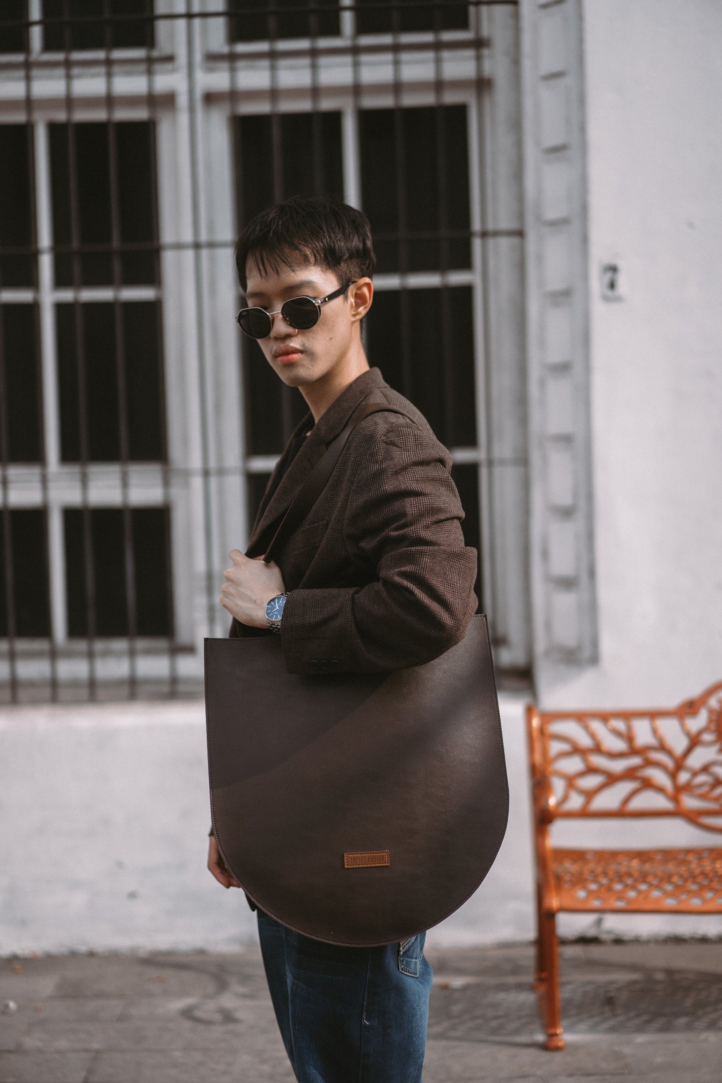 Curved Tote: Coco