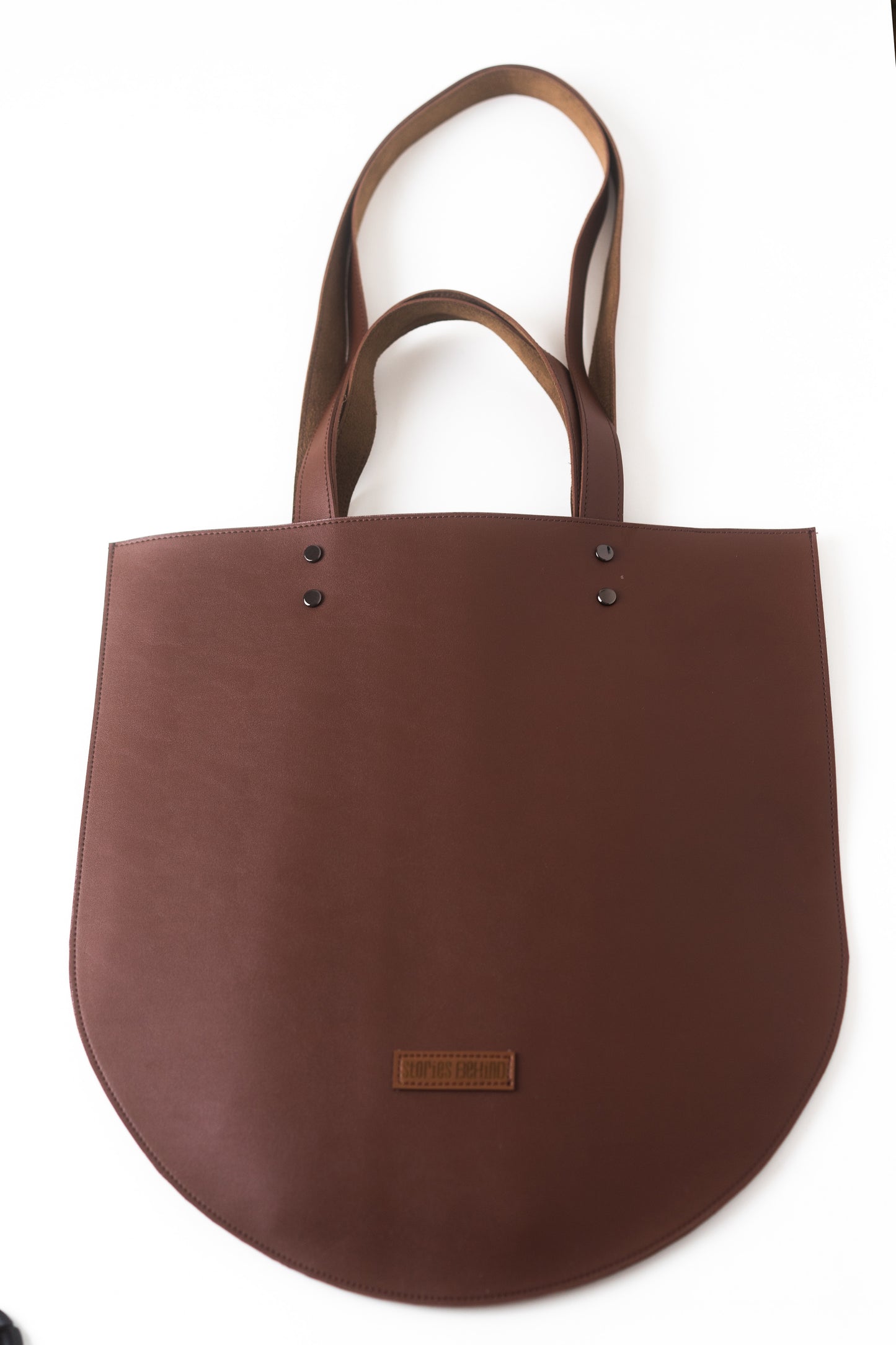 Curved Tote: Latte